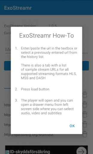 ExoStreamr - ExoPlayer Video Streaming 2