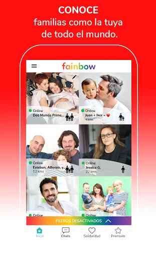 FAINBOW -  Red Social para Familias LGTB+ 1