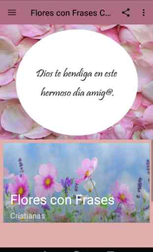 Flores con Frases Cristianas 3