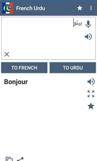 French Urdu Translator 2