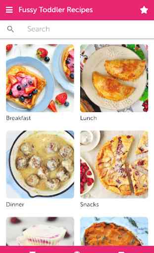 Fussy Toddler Recipes 1