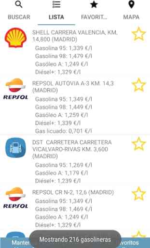 Gasolineras de España 2