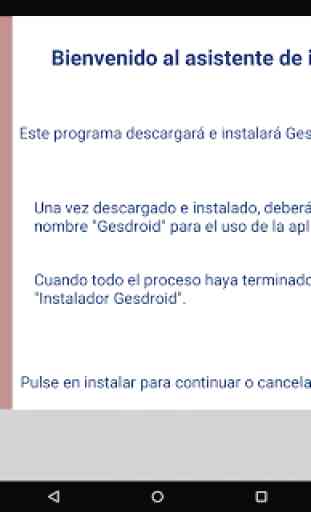 Gesdroid Tablet (instalador) 1