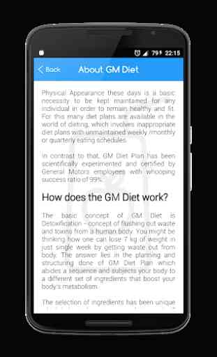 GM Diet Plan 3
