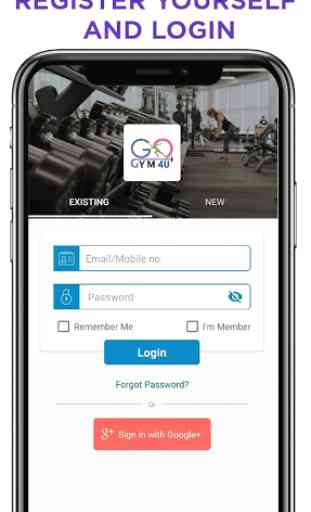 GO GYM 4U - Best Gym Management App 1