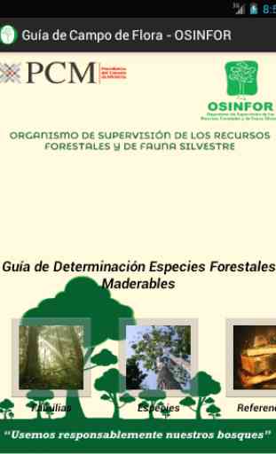 Guía Flora - OSINFOR 1.1 1