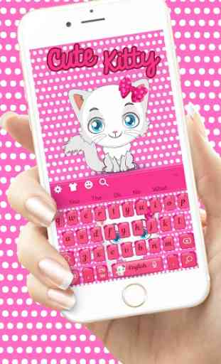 Hello Cute Kitty Keyboard 2