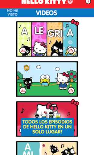 Hello Kitty TV - Videos y Clips Musicales 2