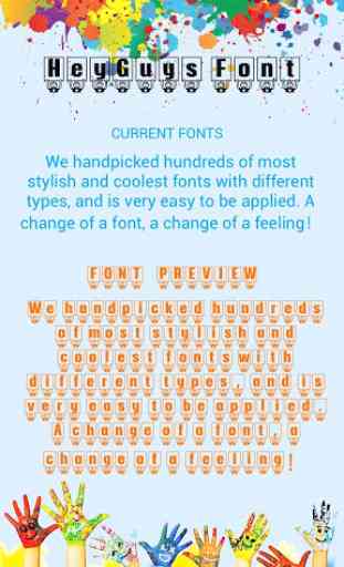 Hey Guys Font for FlipFont , Cool Fonts Text Free 1