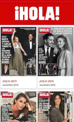 ¡HOLA! ESPAÑA Revista impresa - ¡Nueva versión! 1