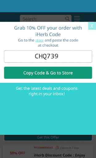 iHerb coupon code CHQ739 4