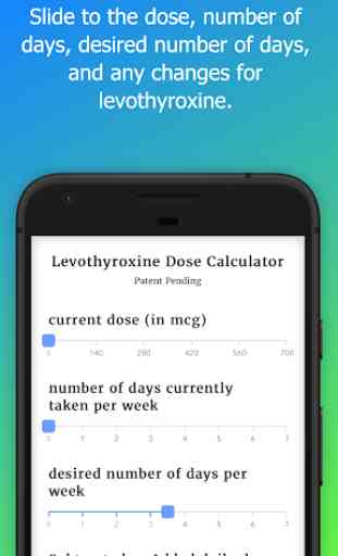 Levothyroxine Dose Calculator 1