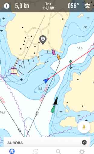 Loisto Mariner | Navigation and maps 4