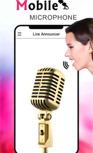 Mobile Microphone : Announcer 4