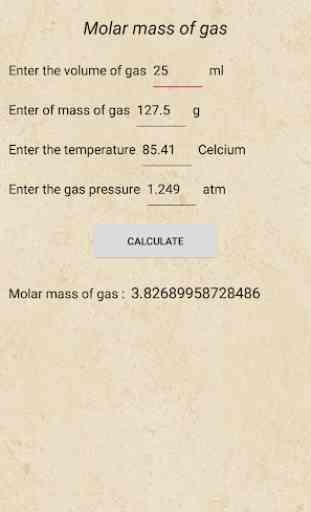 Molar Mass Of Gas 3