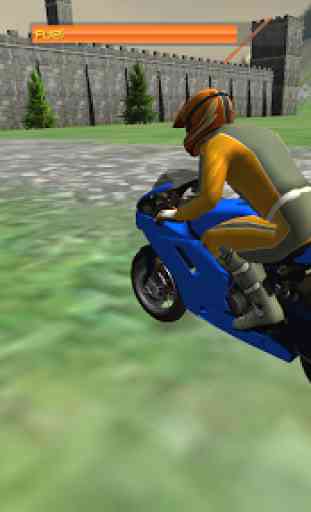 Moto Paseo Medieval 3D 4