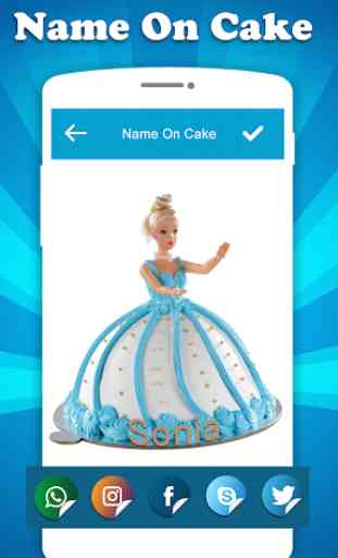 Name On Birthday Cake - Name On Anniversary Cake 4