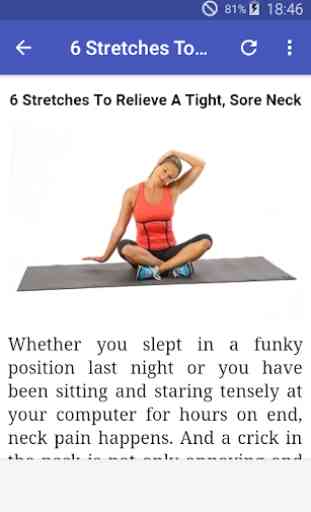 Neck Pain Exercises 2