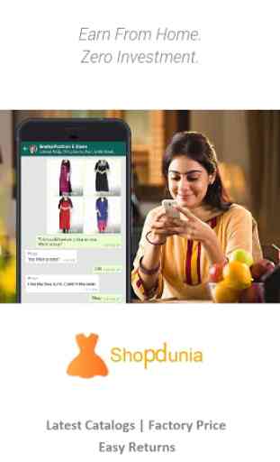 New reselling app Shopdunia - Become E-distributor 3
