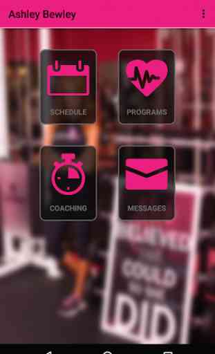 Pink Gym Virtual Trainer 2