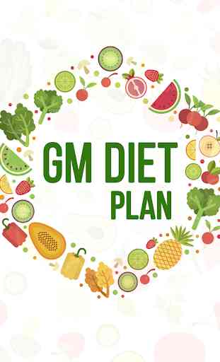 Plan de dieta GM para la pérdida de peso 1