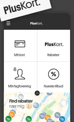 PlusKort app’en 1