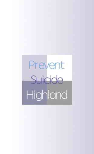 Prevent Suicide - Highland 1
