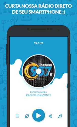 Rádio 95.7 FM Horizonte 1