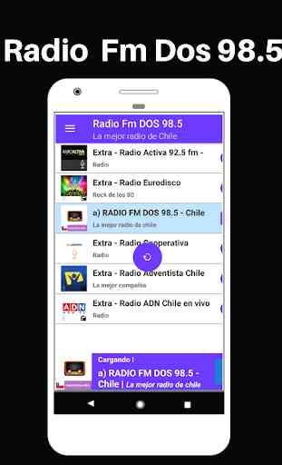 Radio FM dos 98.5 Chile 3