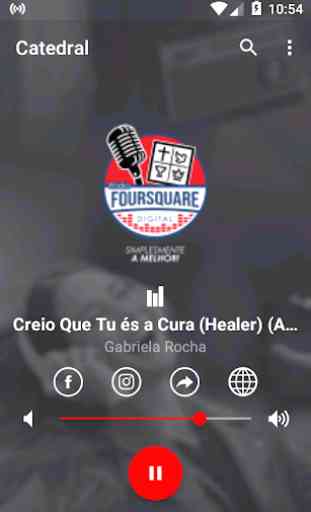 Rádio Web Foursquare 1