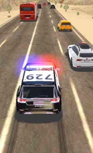 Real Police Car Racing: Heavy traffic simulator 1
