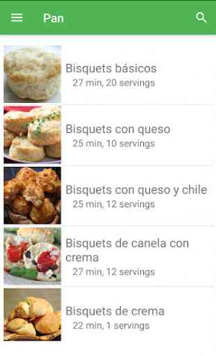 Recetas de pan en español gratis sin internet. 4