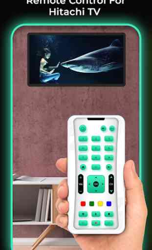 Remote Control For Hitachi TV 2
