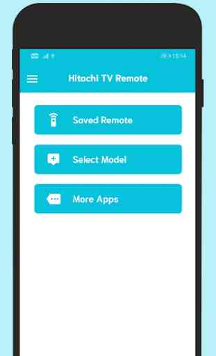Remote For Hitachi TV 2
