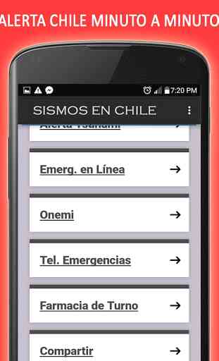 Sismos en Chile y Emergencias 2