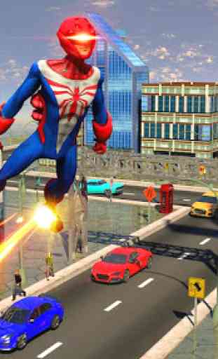 Spider Robot Superhero Crime CIty Rescue Mission 4