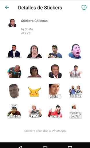 Stickers Packs for WhatsApp - Chilenos y Randoms 2
