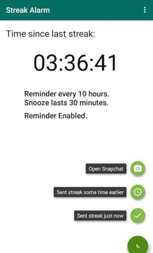 Streak Alarm for Snapchat (Streak Reminder) 1