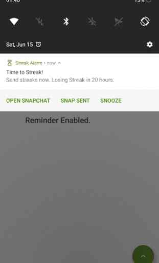 Streak Alarm for Snapchat (Streak Reminder) 2