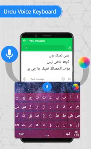 Stylish & Easy Urdu Keyboard : Urdu Speech to text 1
