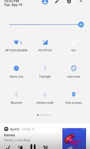 (Substratum) ModernBlue Android 8.0 Style 1
