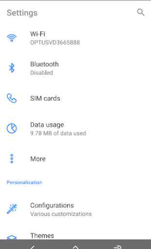 (Substratum) ModernBlue Android 8.0 Style 2