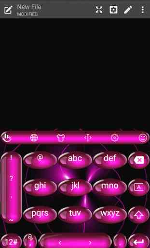 Tema de teclado PinkSpher 4