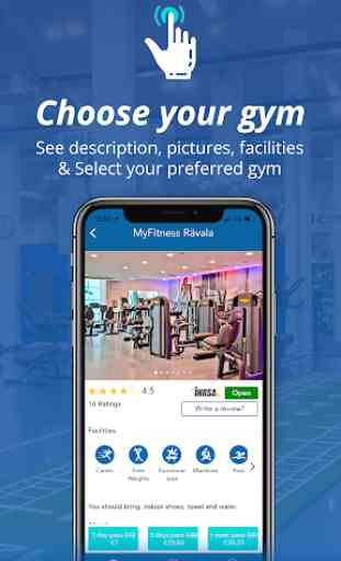 TrainAway: Workout with gym day pass,where you go. 2