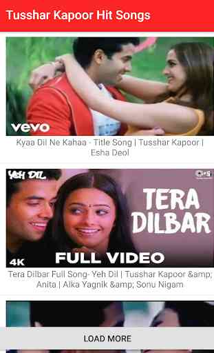 Tusshar Kapoor - Movies-videos-Songs 1