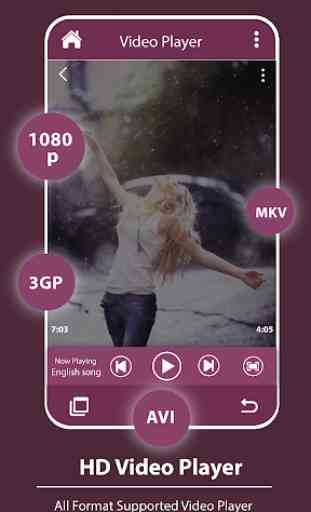 Vidmaf HD player: video player 2020 3