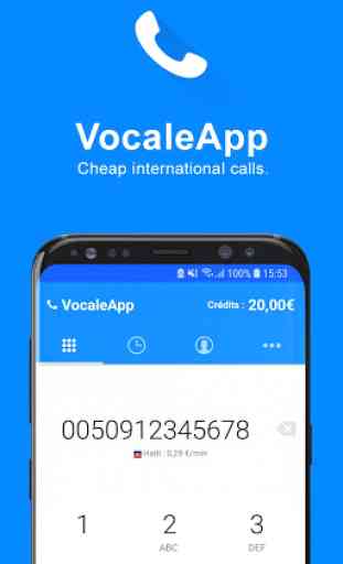 VocaleApp - Cheap international calls 1