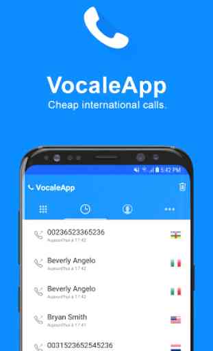 VocaleApp - Cheap international calls 2