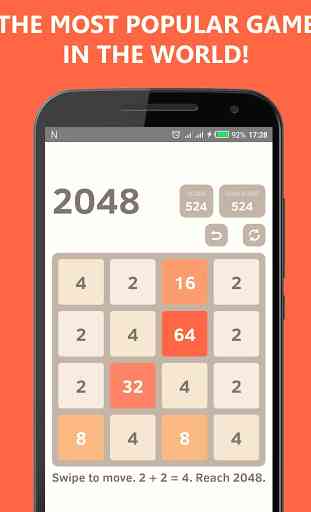 2048 Undo - Math Puzzle Game 1