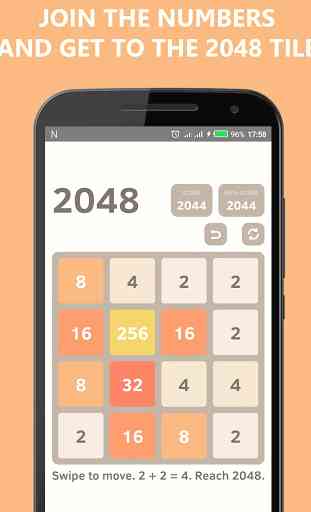 2048 Undo - Math Puzzle Game 2